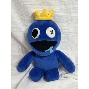 Rainbow Friends Blue Plush Toy 9.5" Roy & Charcle LLC Roblox Crown Roy Charcle